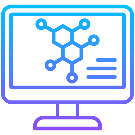 ciencias de la computación icono gratis