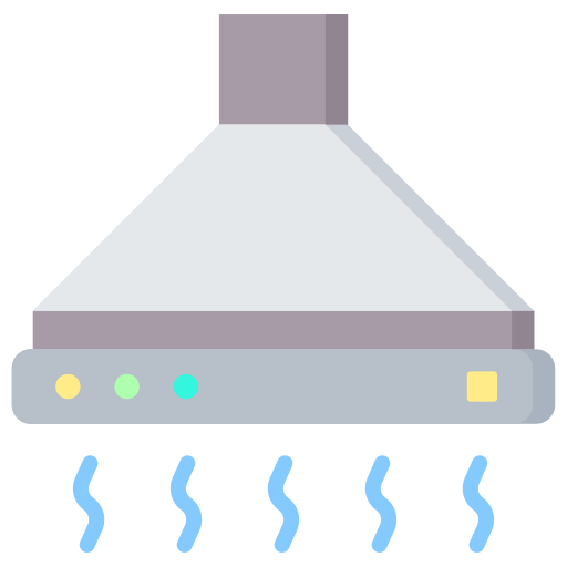 campana extractora icono gratis