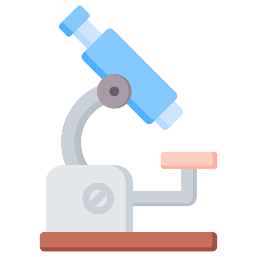 Microscope free icon