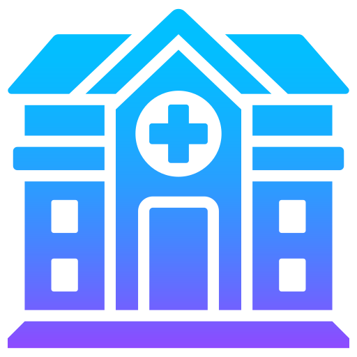 centro médico icono gratis