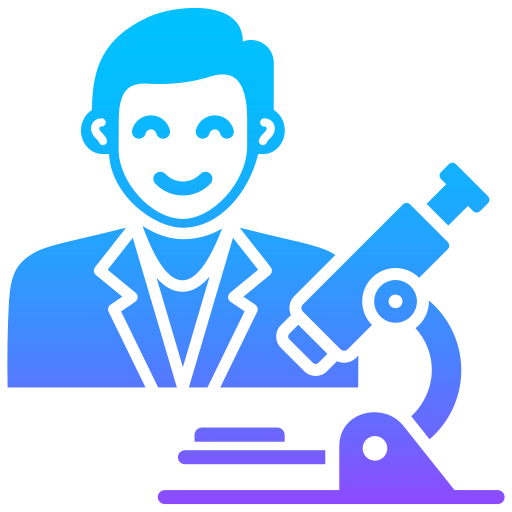 técnico de laboratorio icono gratis