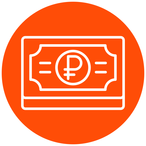 Ruble free icon