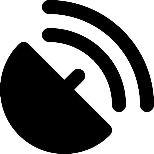 antena parabólica icono gratis