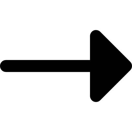 Right arrow Basic Rounded Filled icon