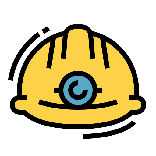 Casco de seguridad icono gratis