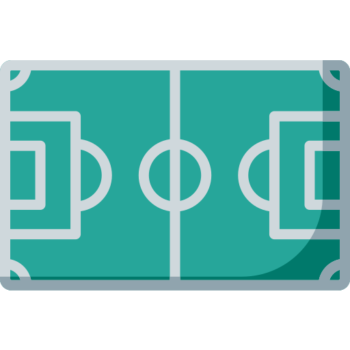 Campo de fútbol icono gratis