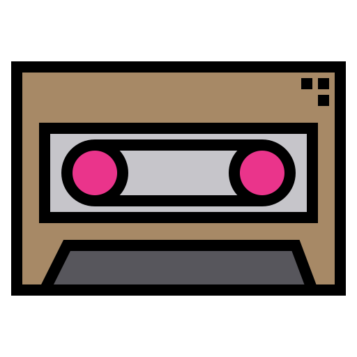 cassette Icône gratuit