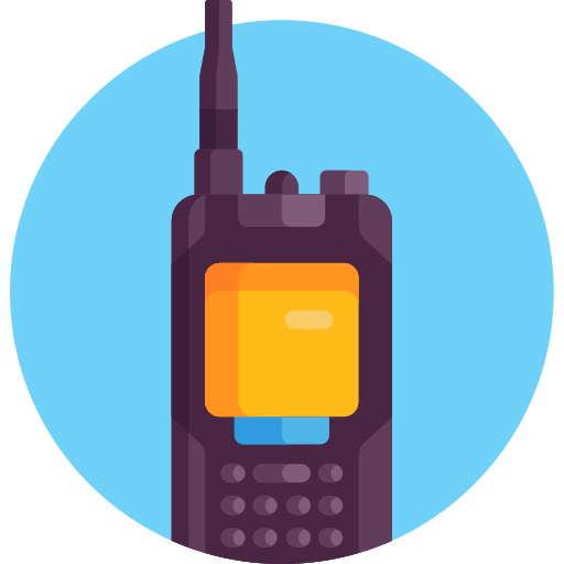 Walkie talkie icono gratis