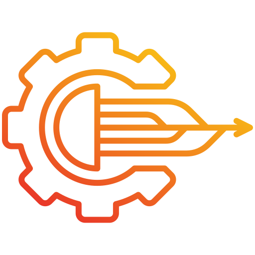 línea de corriente icono gratis