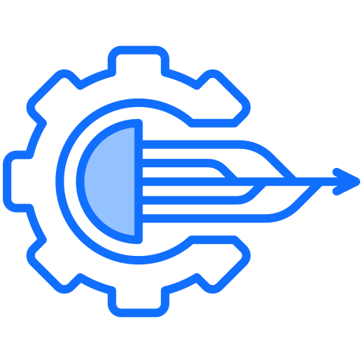 línea de corriente icono gratis