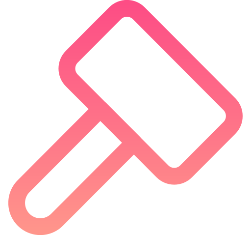 martillo icono gratis