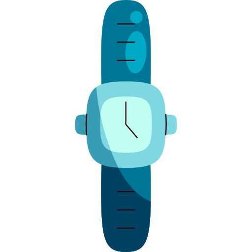 reloj de mano icono gratis