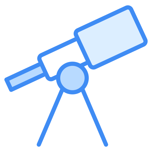 Telescope free icon