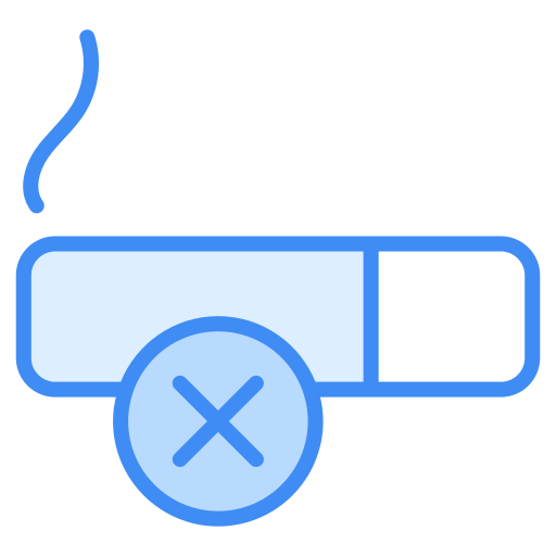 No smoking free icon No smoking free icon