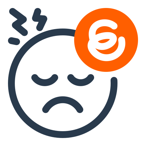 estrés icono gratis