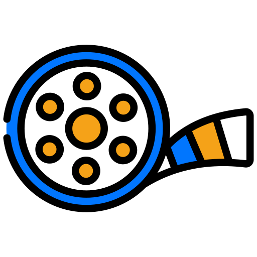 bande de film Icône gratuit