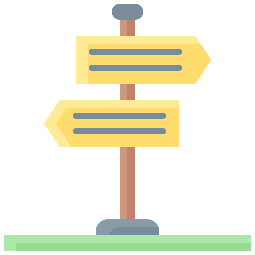 도로 표지판 무료 아이콘