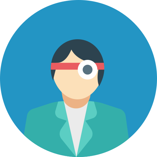 avatar médico icono gratis