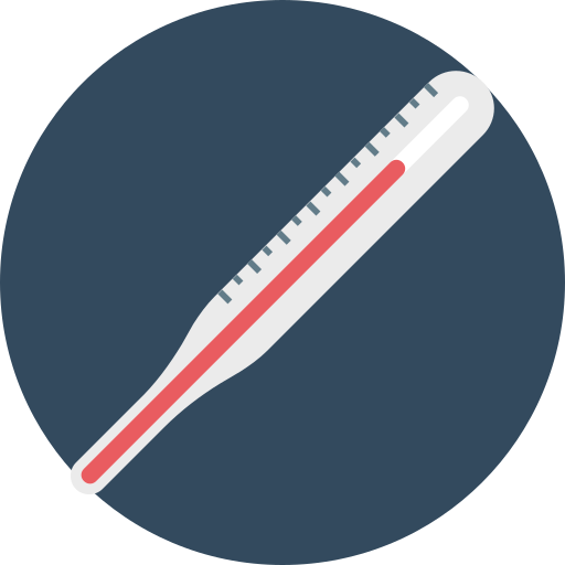 Thermometer free icon