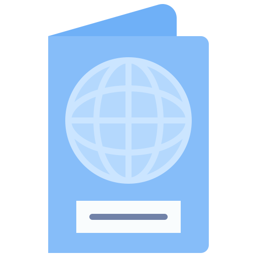 pasaporte icono gratis