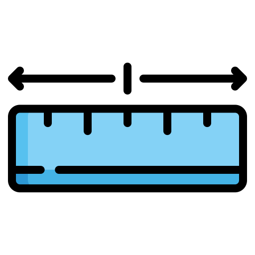 Ruler free icon Ruler free icon