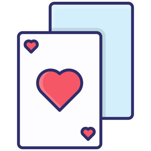 juego de cartas icono gratis