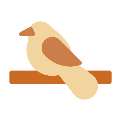 pájaro icono gratis