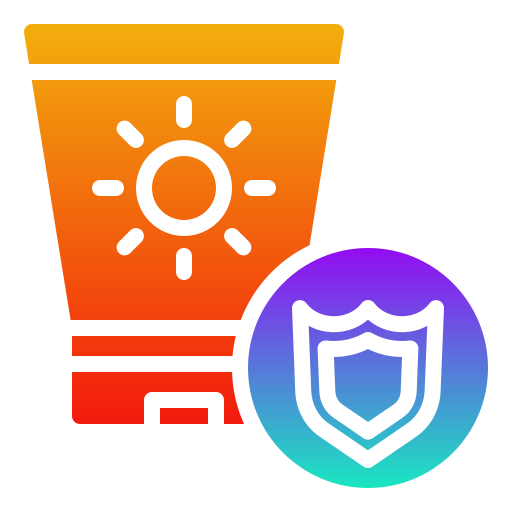 bloqueador solar icono gratis
