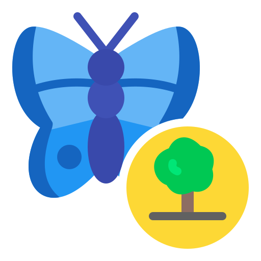 mariposa icono gratis