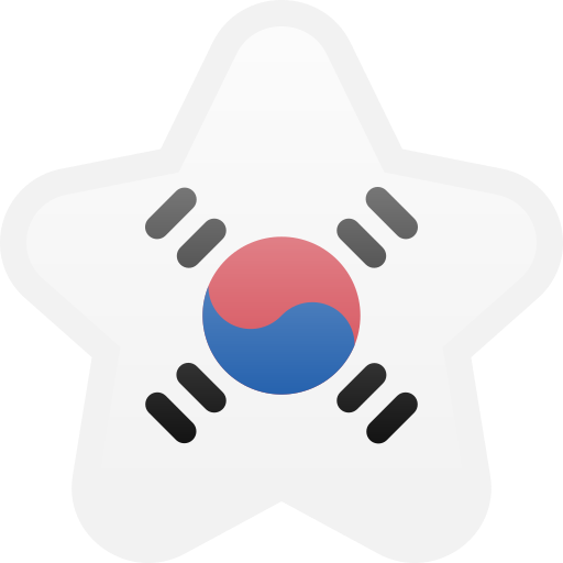 corea del sur icono gratis