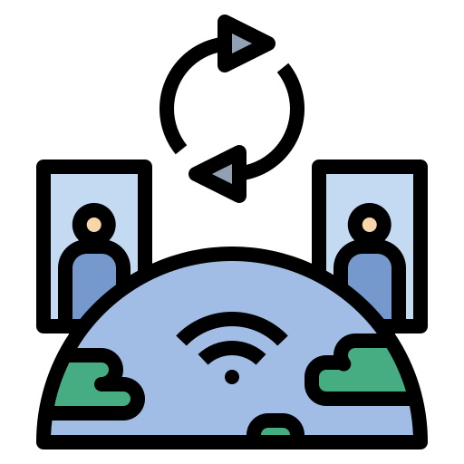 comunicación icono gratis