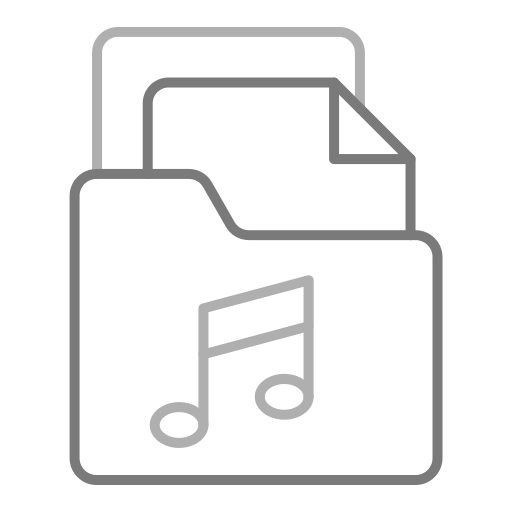 archivo de música icono gratis