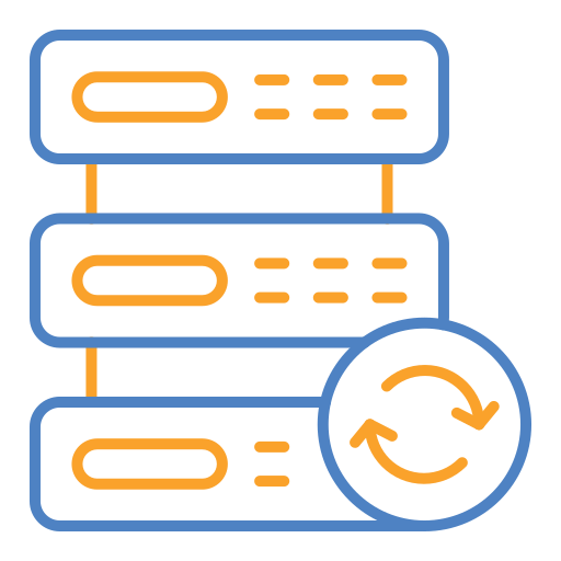 copia de seguridad del servidor icono gratis