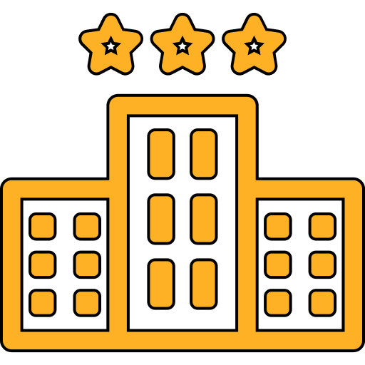 호텔 무료 아이콘