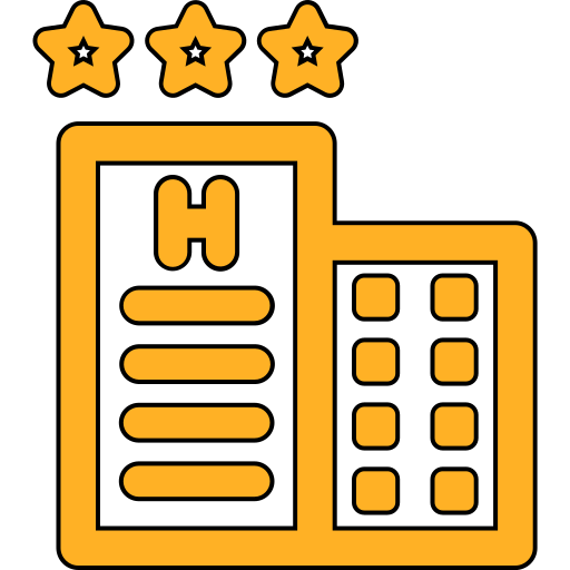 호텔 무료 아이콘