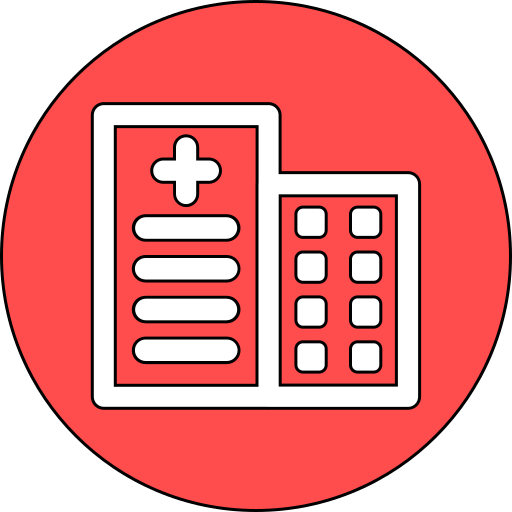 병원 무료 아이콘