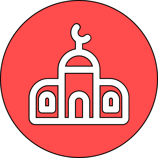 mosquée Icône gratuit mosquée Icône gratuit