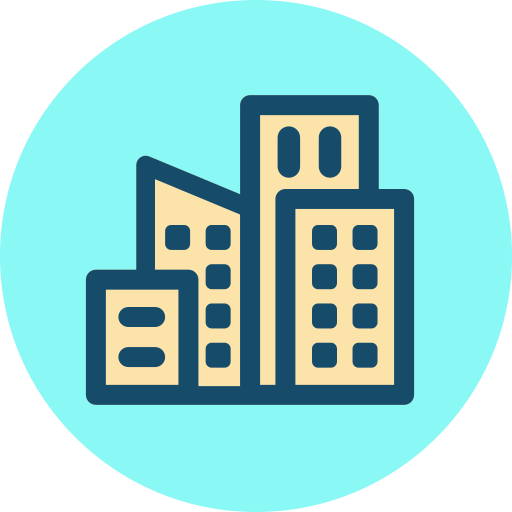 City - Free buildings icons