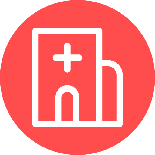 hôpital Icône gratuit