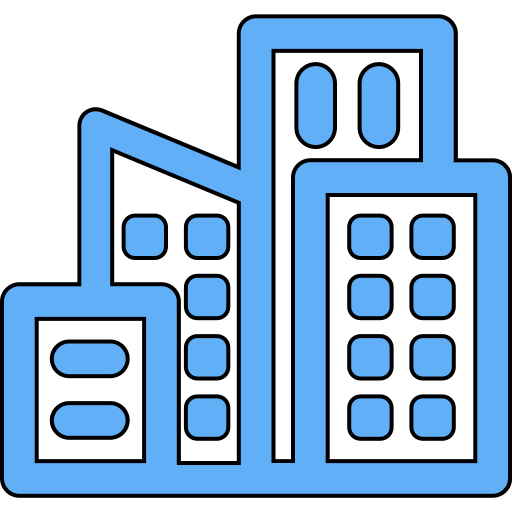 City - Free buildings icons