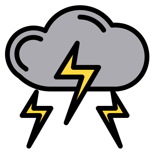 Thunder Free Weather Icons