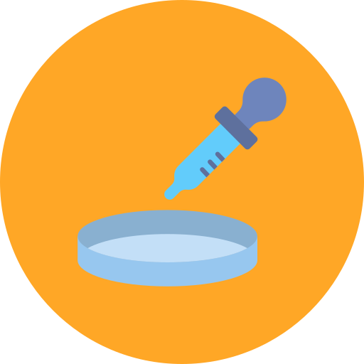 placa de petri icono gratis