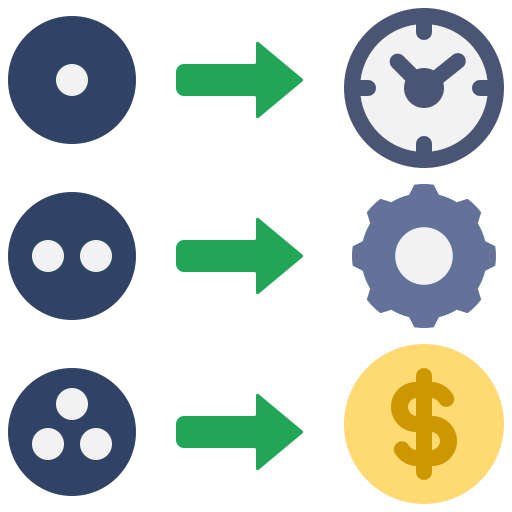 financier Icône gratuit