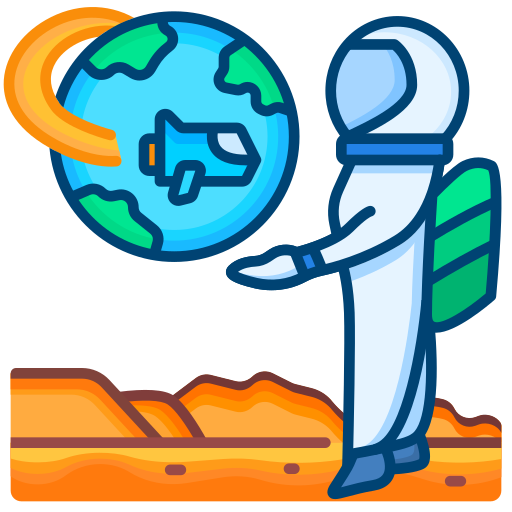 astronauta icono gratis