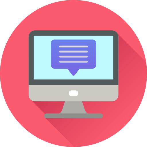 burbuja de chat icono gratis