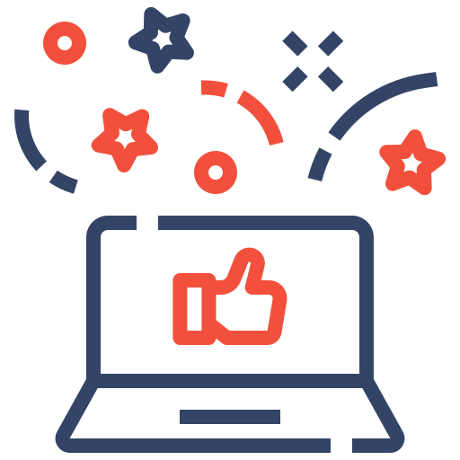 medios de comunicación social icono gratis