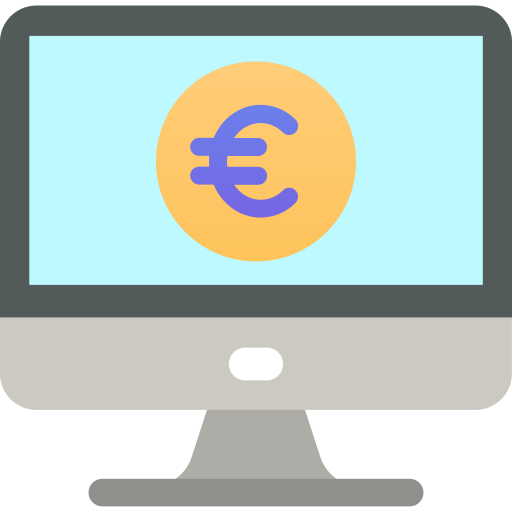 euro icono gratis