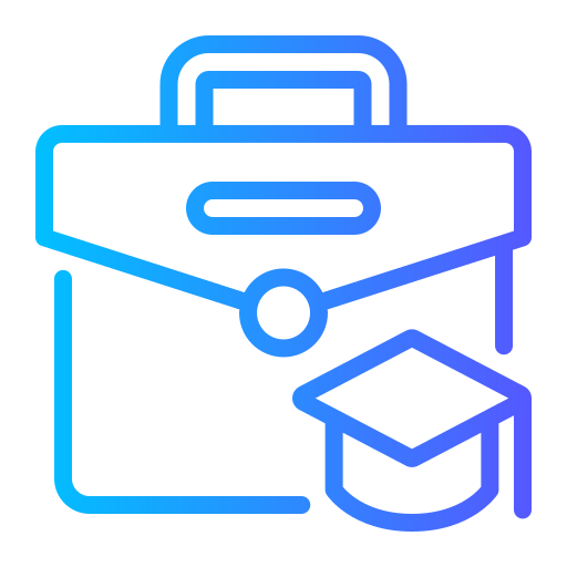 pasantía icono gratis