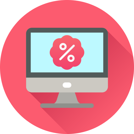 Percentage free icon