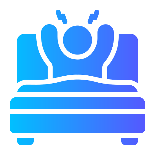 Bed free icon Bed free icon